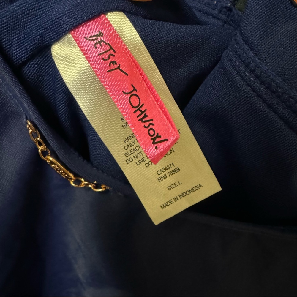 Betsey Johnson Navy One Piece Swimsuit - Picture 3 of 3